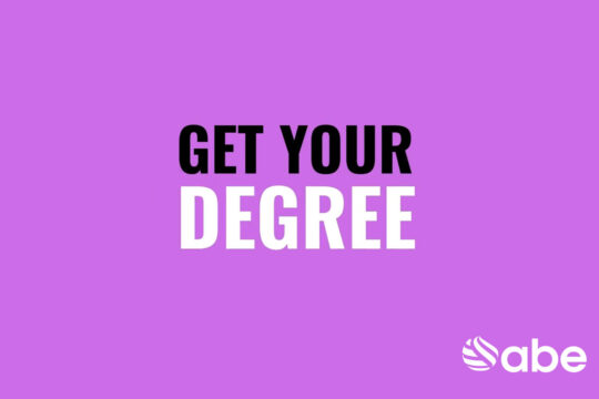 get your degree with abe